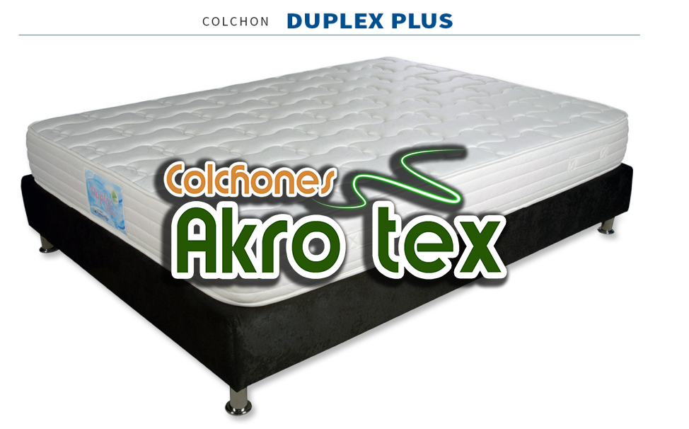 Base Cama Doble 140cm x 190cm – Akro Tex Colchones