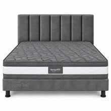 Cargar imagen en el visor de la galería, COMBO Completo Queen 160X190  COLCHÓN  PREMIUM DOBLE PILLOW +BASE CAMA+CABECERO
