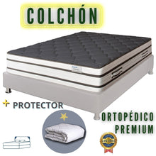 Cargar imagen en el visor de la galería, COLCHÓN 140X190 PREMIUM DOBLE PILLOW+PROTECTOR
