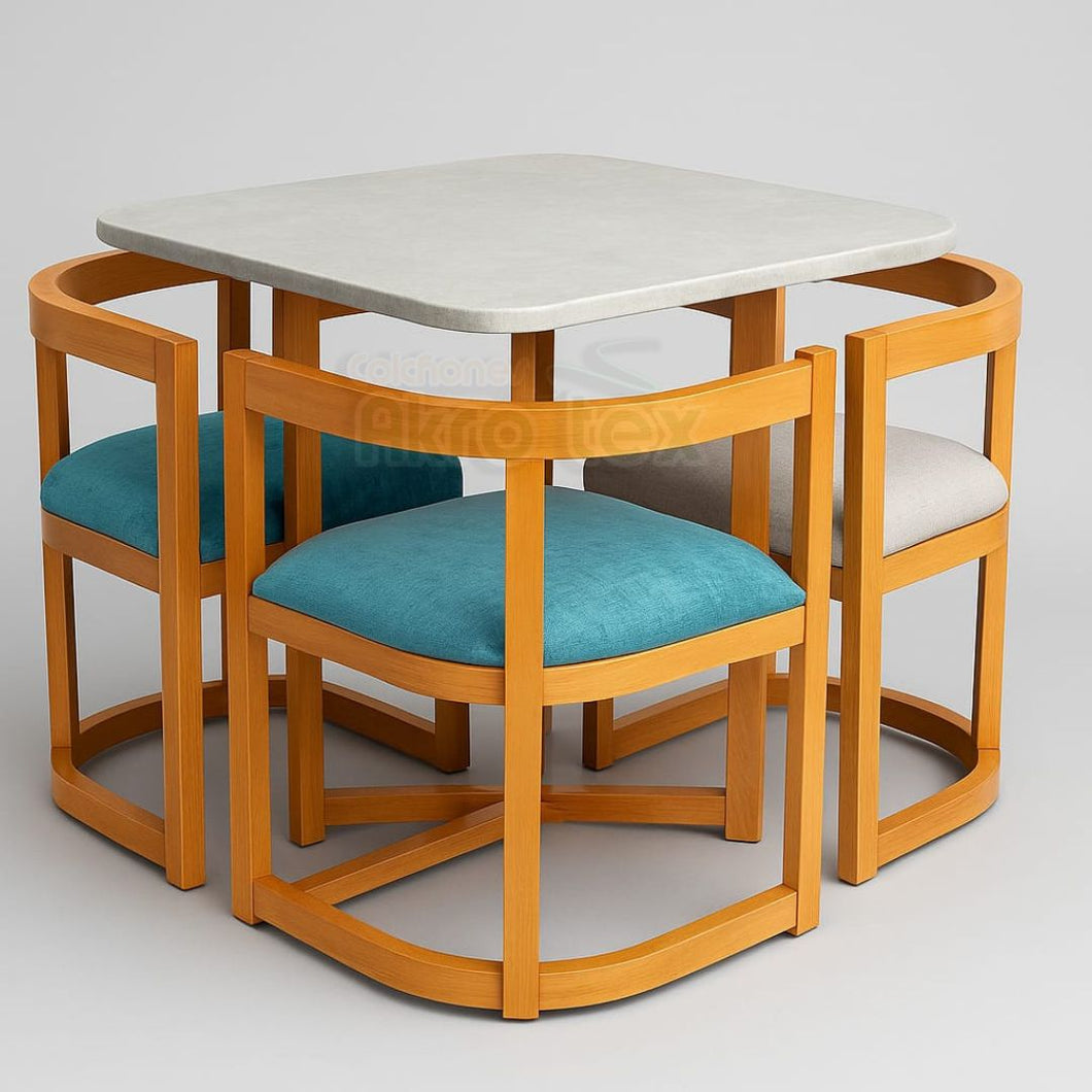 COMEDOR AHORRADOR DE ESPACIO  EN CEDRO