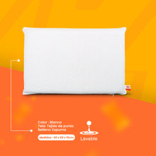 Cargar imagen en el visor de la galería, COMBO 140X190x34cm Orth0pédic0 Power Platinium Doble pillow Romance Relax
