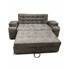 Cargar imagen en el visor de la galería, Sofá Cama  multifuncional carro 120cm x 190cm+ puff auxiliares
