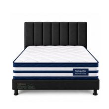 Cargar imagen en el visor de la galería, COMBO Completo 120X190 COLCHÓN Imperial Plus  RESORTADO  Doble pillow + Base Cama+Cabecero
