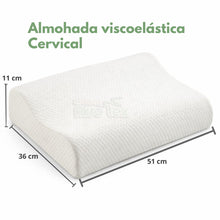 Cargar imagen en el visor de la galería, Almohada SOÑAR® CERVlCAL  Memory Foam 51×36×11 cm
