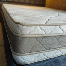 Cargar imagen en el visor de la galería, Combo completo Colchon 120x190 Colchón +Base Cama+Cabecero Doble Pillow Mónaco
