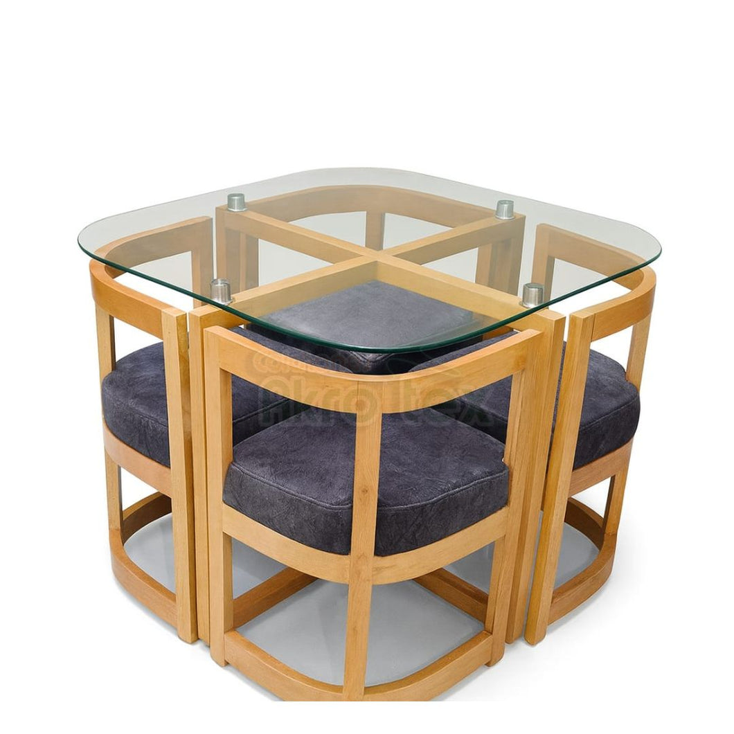 COMEDOR AHORRADOR  EN CEDRO & Mesa Vidrio