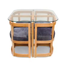 Cargar imagen en el visor de la galería, COMEDOR AHORRADOR  EN CEDRO &amp; Mesa Vidrio

