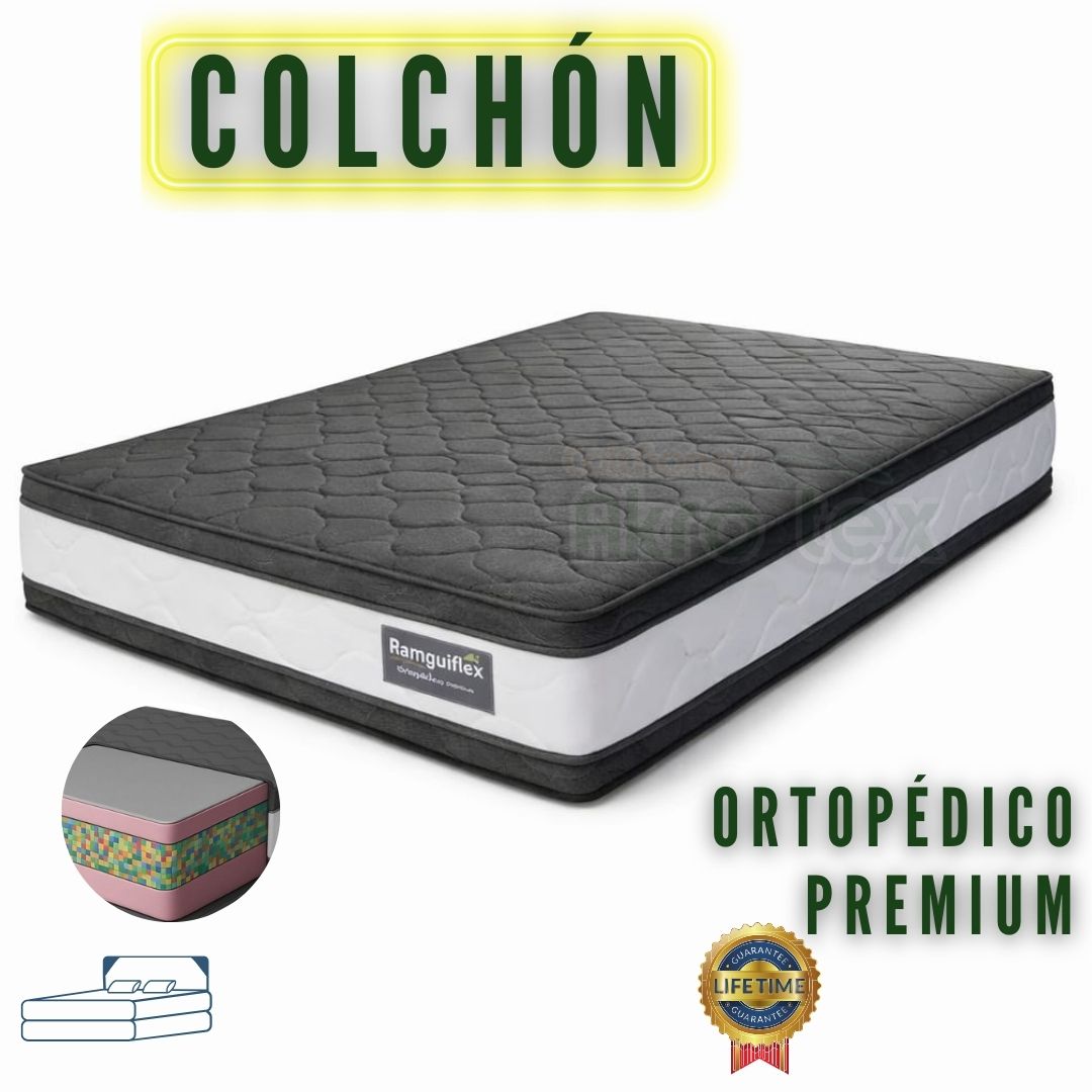 COLCHÓN 120X190 PREMIUM DOBLE PILLOW  (30 cms Altura)