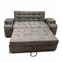 Cargar imagen en el visor de la galería, Sofá Cama  multifuncional carro 120cm x 190cm+ puff auxiliares

