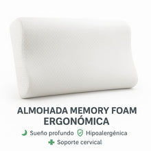 Cargar imagen en el visor de la galería, Almohada SOÑAR® CERVlCAL  Memory Foam 58×35×11 cm
