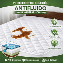 Cargar imagen en el visor de la galería, Protector Colchón Antifluido acolchado

