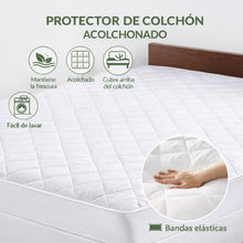 Cargar imagen en el visor de la galería, Protector Colchón Estandar acolchado
