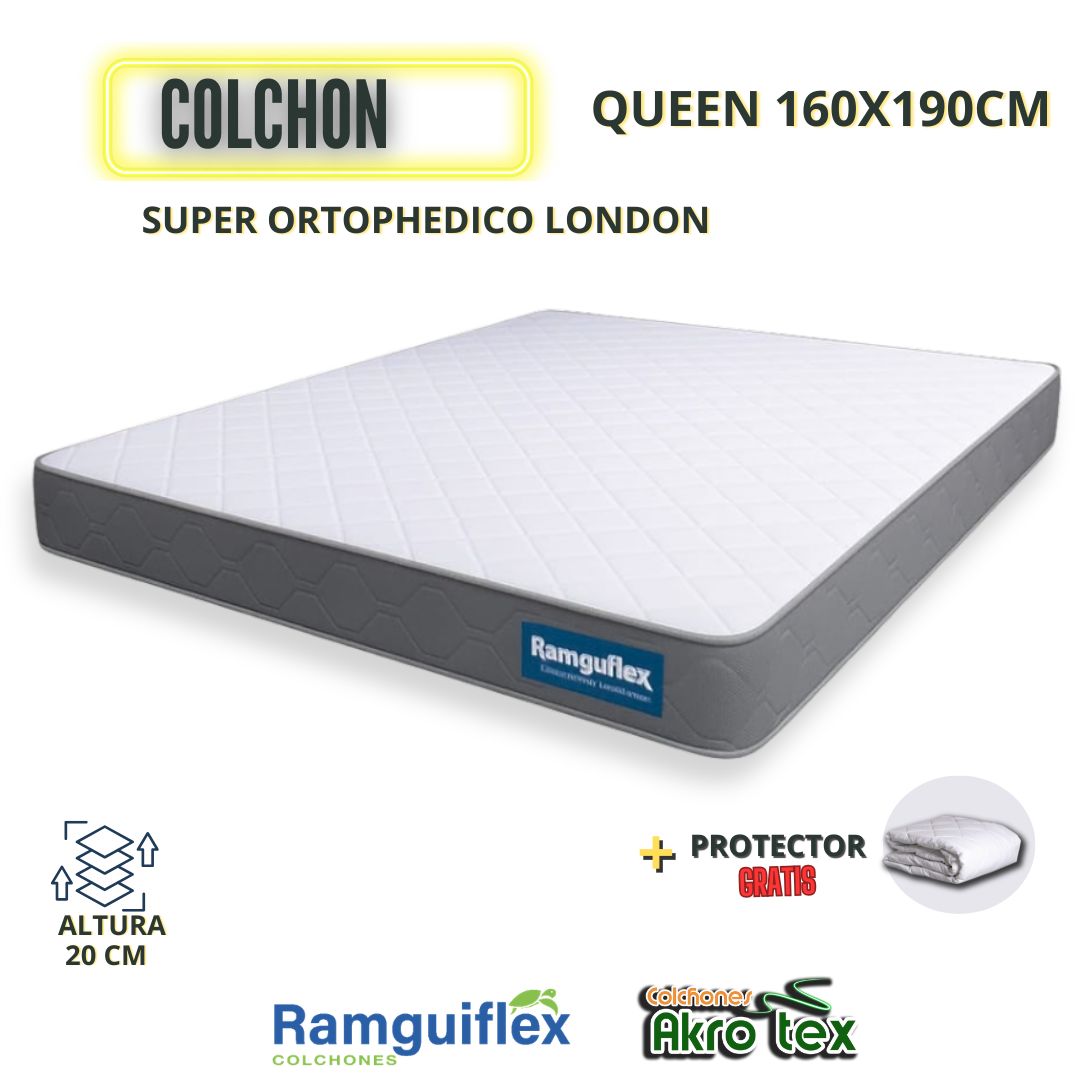 Colchón 160x190 Queen Super Ortophedic0