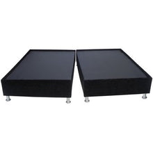 Cargar imagen en el visor de la galería, Combo  Colchon+Base Safe 0rtopedic 140x190 + incluye caja fuerte +Base Dividida
