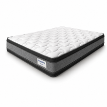 Cargar imagen en el visor de la galería, Combo Colchón Bi-Confort Pillow 140x190x 33 Cm + Base Cama+PROTECTOR
