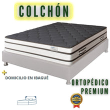Cargar imagen en el visor de la galería, Colchón  Queen PREMIUM DOBLE PILLOW 160X190
