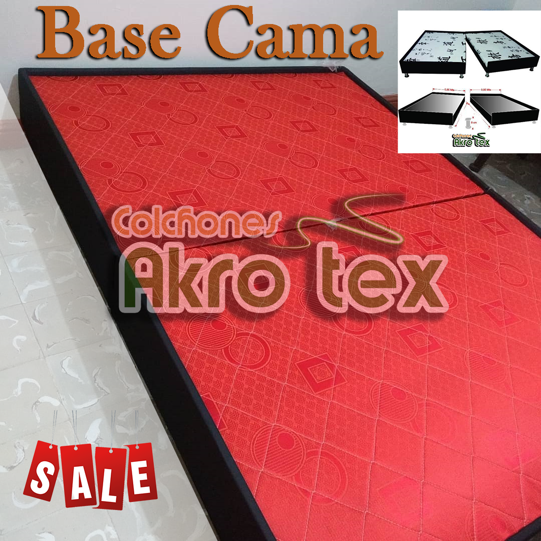 Base Cama 100cm x 190cm – Akro Tex Colchones